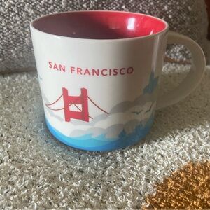Starbucks“You Are Here” Collection SAN FRANCISCO Collector Mug 14oz Ceramic
